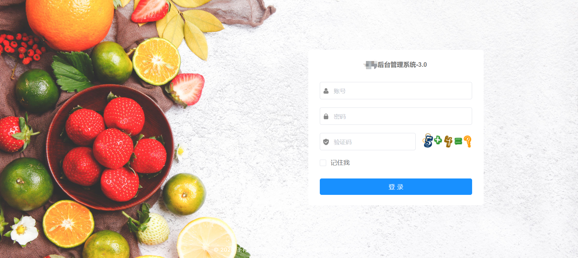 生鲜配送系统
